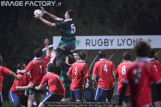 2014-11-01 Rugby Lions Settimo Milanese U16-Malpensa Rugby 325 Paolo Tolasi